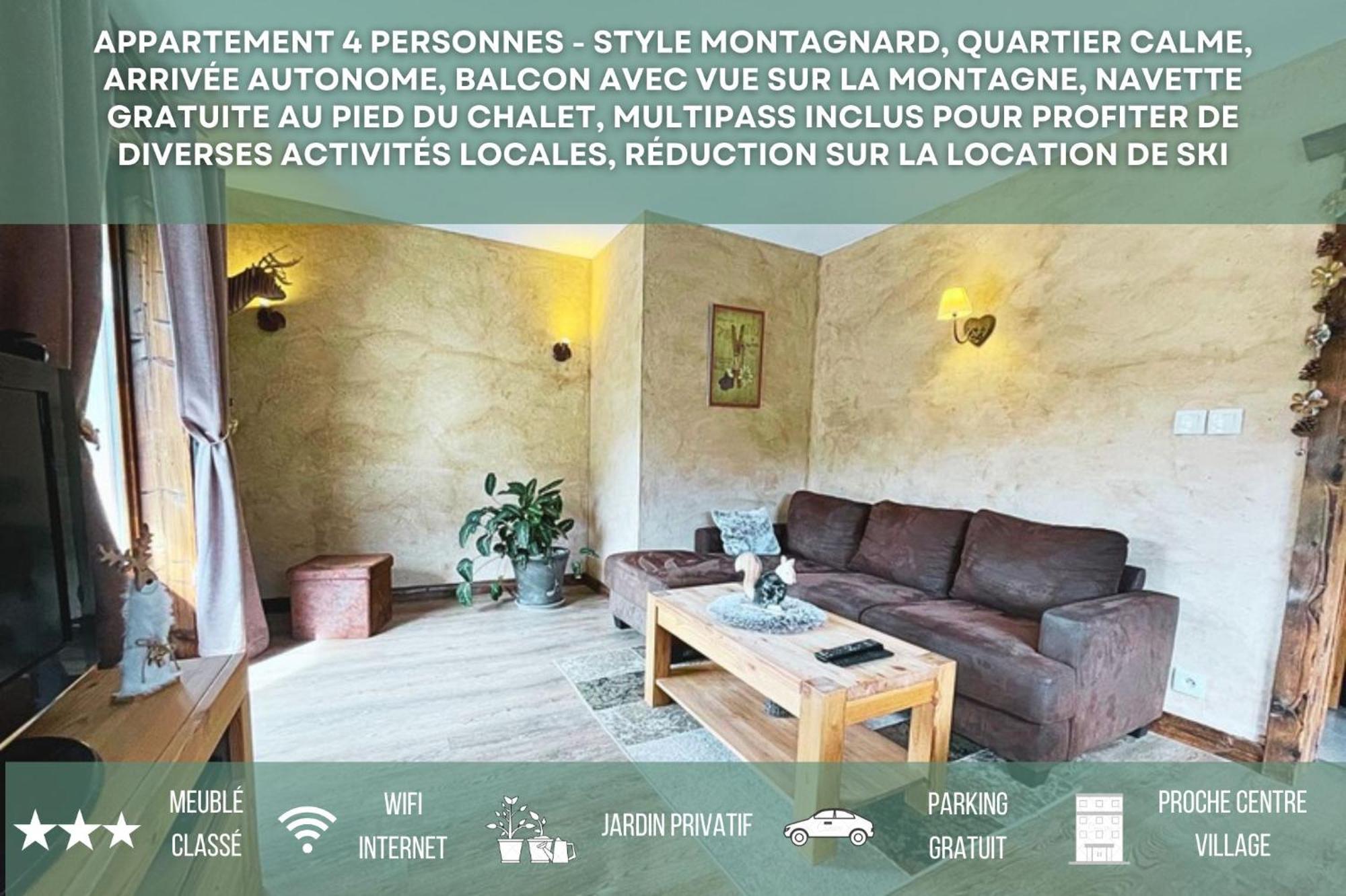 Chalet Chez Gaby - Quartier Calme Proche Du Centre Morzine Exterior foto